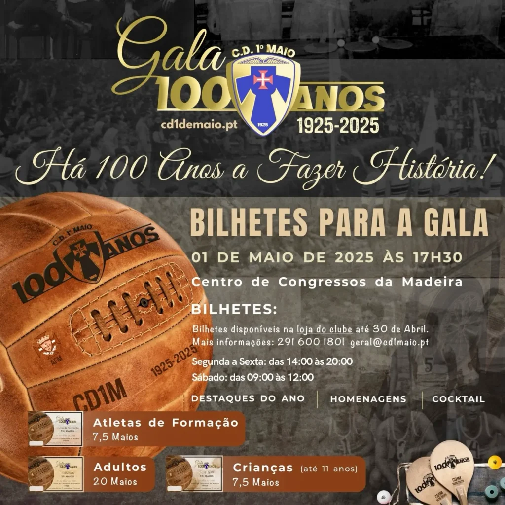 Venda de Bilhetes para Gala 2025