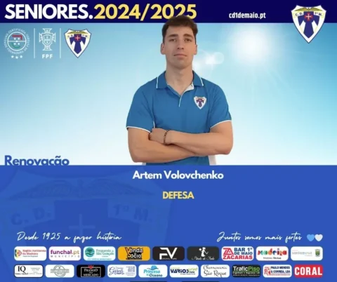 Renovação com o Defesa Artem Volovchenko época 2024/2025