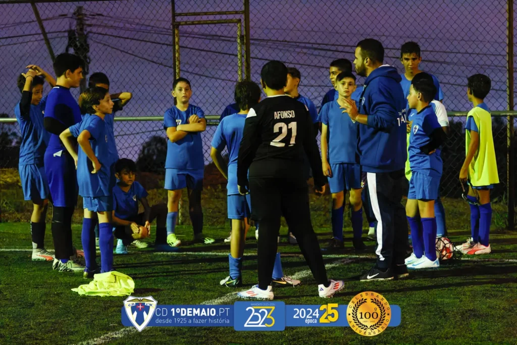 Treinos de Formação no Funchal no Clube Desportivo 1º de Maio