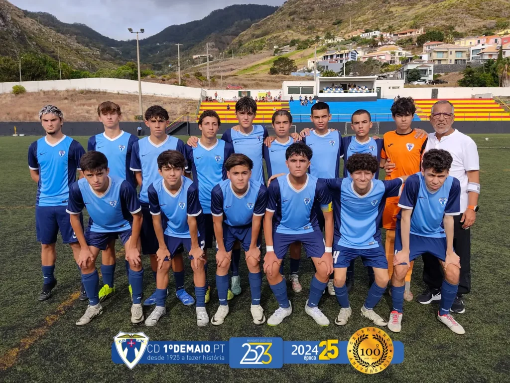 Futebol juvenis no Caniçal, Madeira - CF Caniçal 4-0 CD 1º de maio