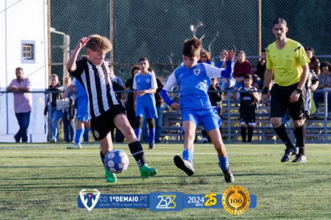 Futebol Infantis SUB-12 A CD 1º de Maio 2-5 CD Nacional no Funchal