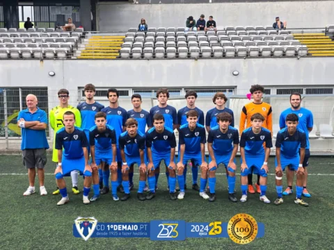 Juniores com jogo frente ao CD Nacional