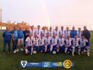 Equipa de Veteranos +35 anos do Clube Desportivo 1º de Maio