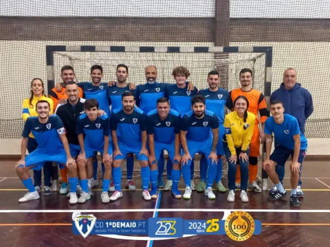 Equipa de Seniores Masculinos de Futsal 2024/2025 do 1º de Maio