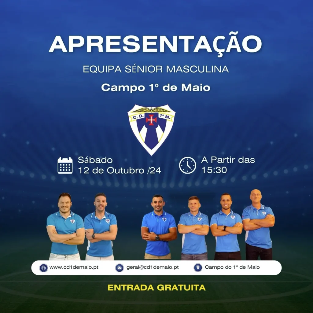 Apresentação da equipa Seniores Masculinos