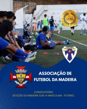 Atletas sub-14 do 1º de maio chamados a seleção da madeira pelo selecionador Humberto fernandes