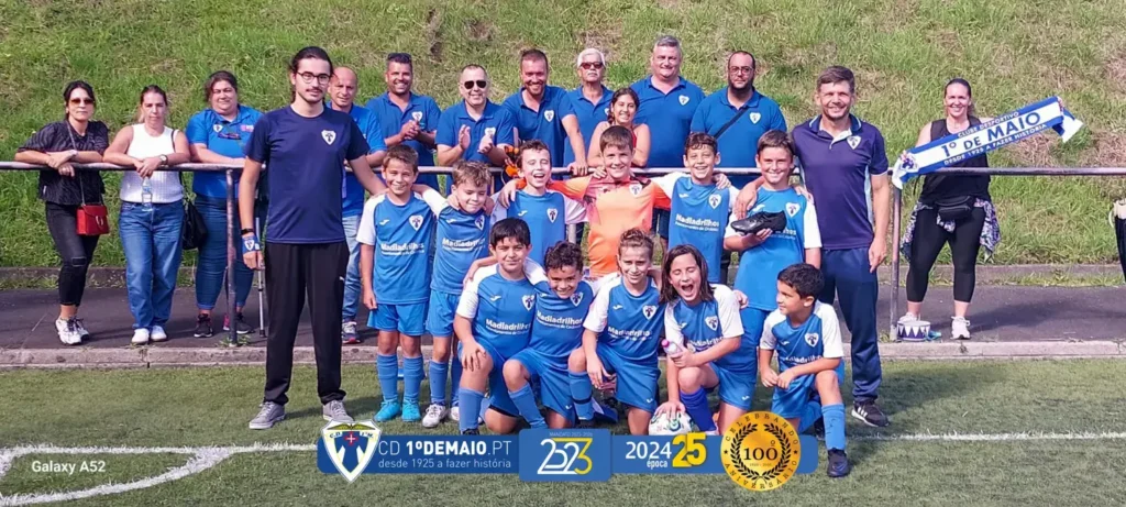 BENJAMINS SUB-10 Jogo entre o AD Porto da Cruz e o CD 1º de Maio
