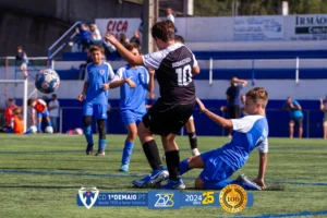 Jogo de Infantis SUB-12 B frente ao CE O Liceu com empate entre elas