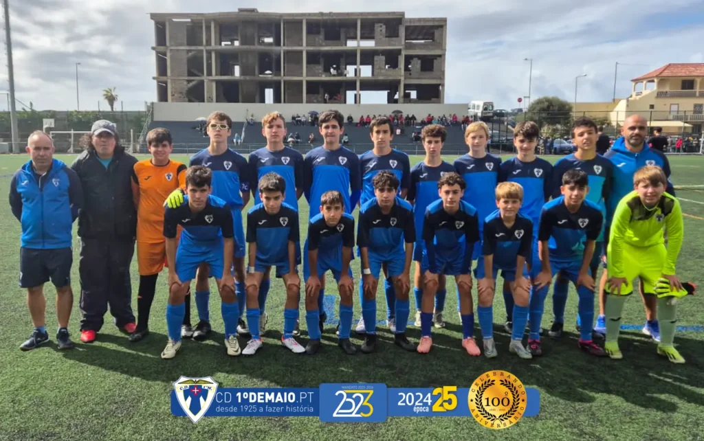 CD 1º de Maio Vence Estrela da Calheta FC por 4-1 na Série D da 2ª Fase do Campeonato de Sub-15
