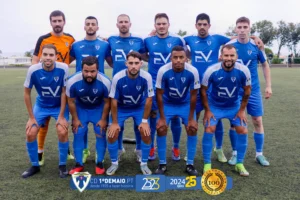 Equipa de Futebol Sénior do 1º de Maio época 2024-2025