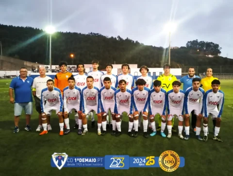 Juniores em grande jogo frente ao CD Nacional