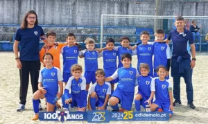 Futebol de formação em BENJAMINS SUB-10 Apoio Parental na Formação na Vitória sobre a AD Camacha