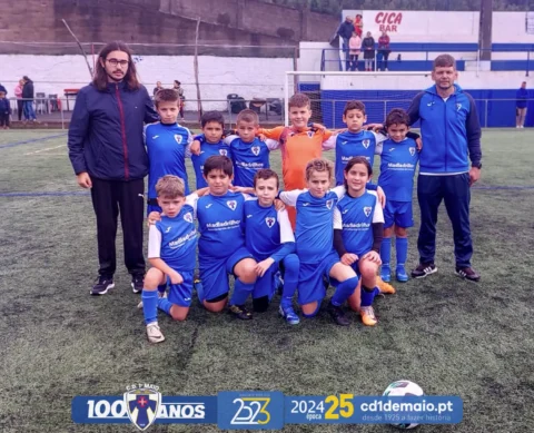 Jogo de Futebol dos benjamins SUB-10 frente a equipa AD Machico
