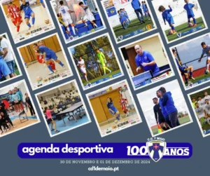 Agenda Desportiva do 1º de Maio em Futebol, Futsal, veteranos, e Ténis de Mesa para 30 de Novembro e 01 de Dezembro de 2024