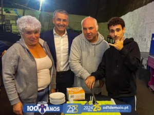 Aniversário do Alírio Gonçalves colaborador do clube 1º de maio no funchal