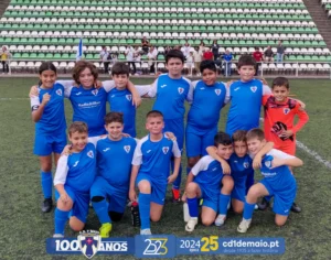 Cd 1.º Maio Vence Sc Santacruzense na 6ª Jornada da Divisão Honra Regional SUB-11 – Uma Exibição Brilhante com o Apoio Incansável dos Pais