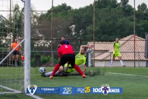 Golo de Cristiano no jogo de Futebol Seniores 1º de maio e cf andorinha