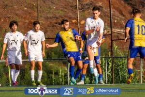 Jogo de Futebol dos Seniores "B" entre as equipas do CD 1º de Maio "B" e os ADCR Os Xavelhas