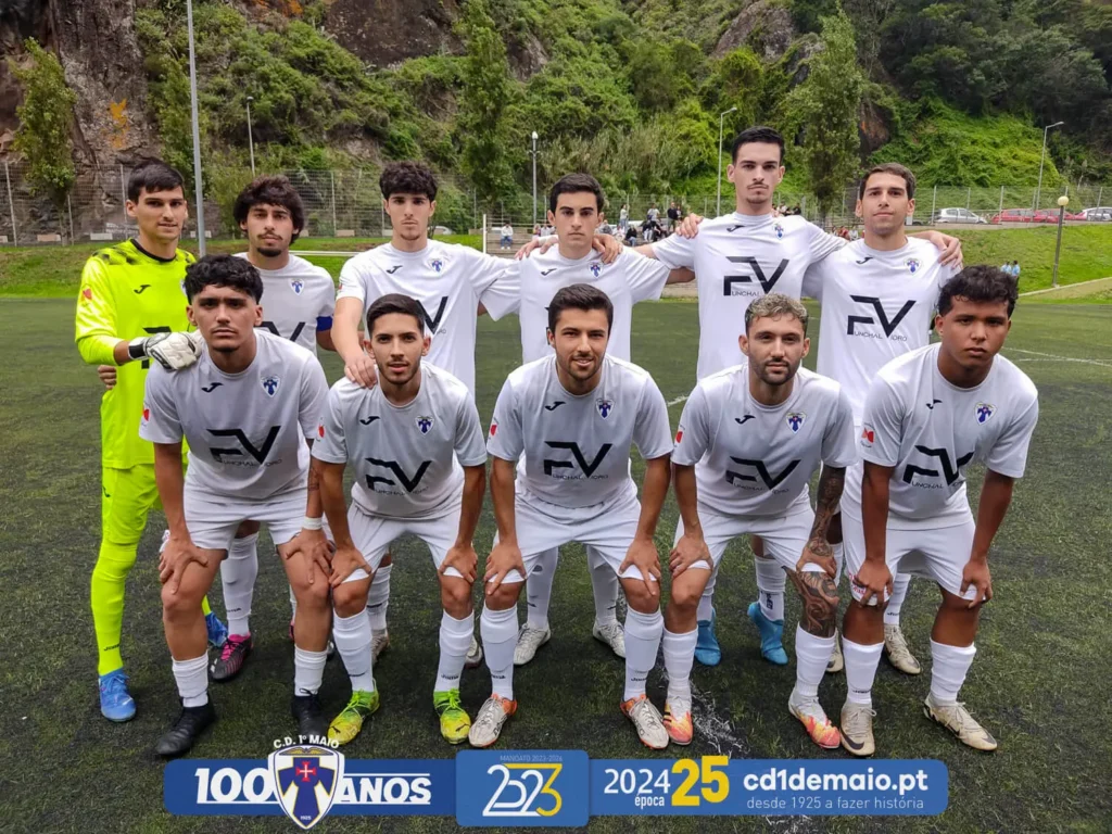 Jogo de Futebol Sénior entre as equipas ACD São Vicente "B" e CD 1º de Maio "B"