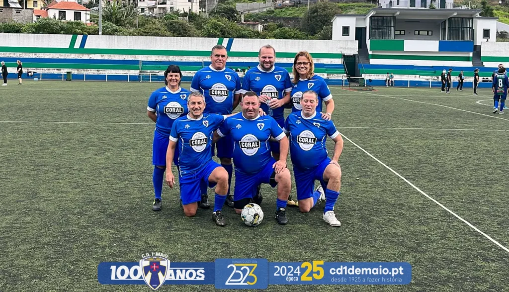 CD 1º de Maio na V Concentração de Walking Football em Machico