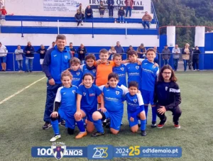 Equipa de Benjamins SUB-10 do CD 1º de Maio