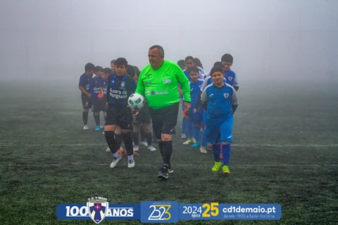 Jogo de Benjamins SUB-11 do CD 1º de Maio frente ao CF åAndorinha