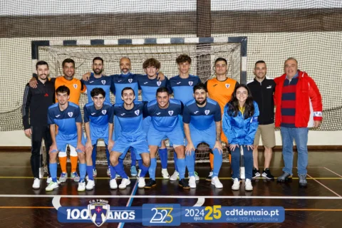 Equipa de Futsal de Seniores Masculinos do 1º de Maio 2024/2025