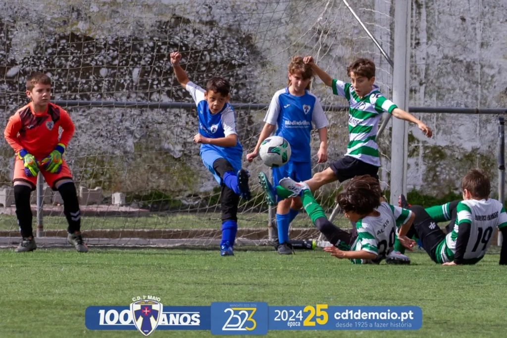 Futebol de Formação Benjamins SUB-10 CD 1º de Maio e Juventude de Gaula