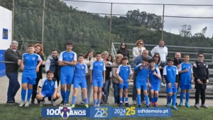 Equipa de Infantis SUB-13 do CD 1º de Maio de Futebol de Formação