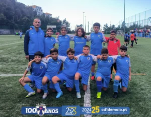 Equipa de Benjamins SUB-11 vence o CF Andorinha em Futebol de Formação