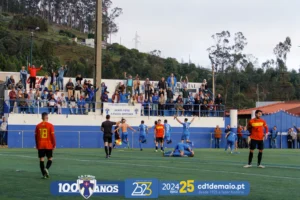 Vitória emocionante dos Seniores A do CD 1º de Maio frente o São Vicente por 2-1