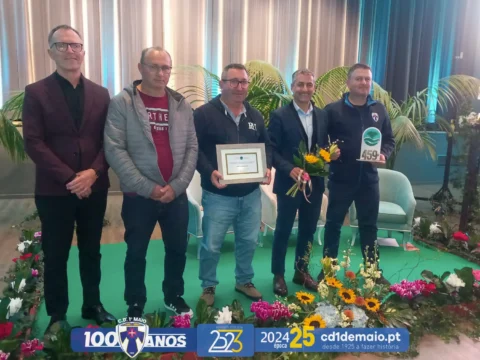 Homenagem da Freguesia de São Gonçalo, Funchal ao nosso CD 1º de Maio