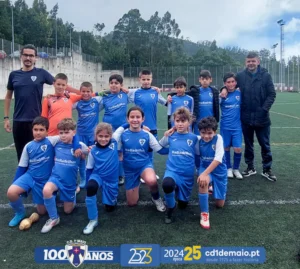 Benjamins SUB-10 do CD 1º de Maio no Torneio da Madeira V 2024/2025