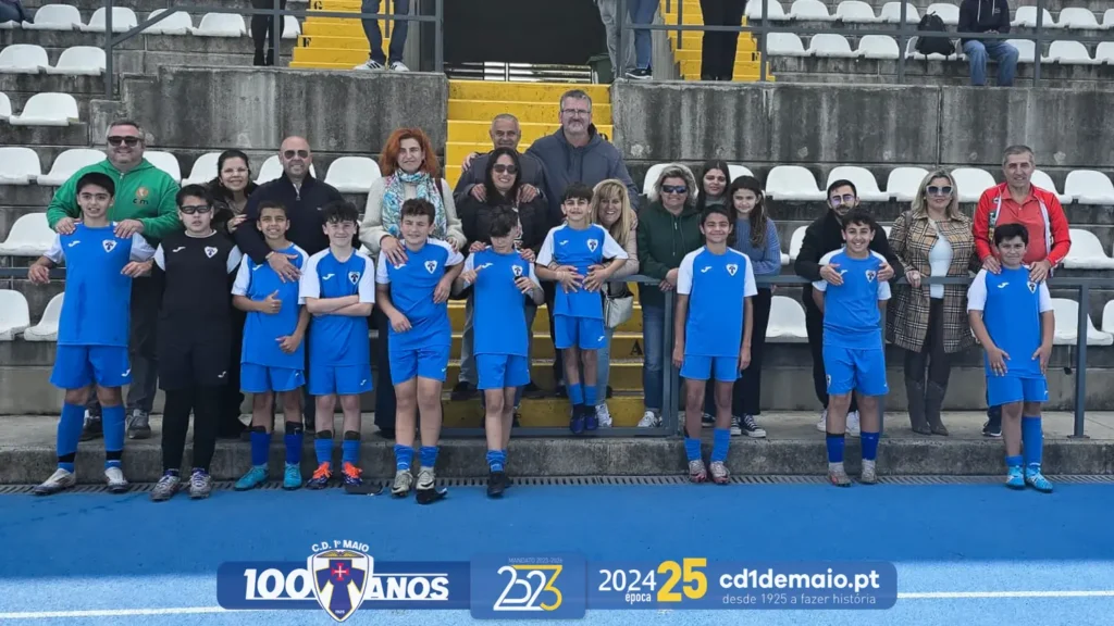 Vitória dos Infantis SUB-13 do 1º de Maio frente ao ACD Jardim da Serra