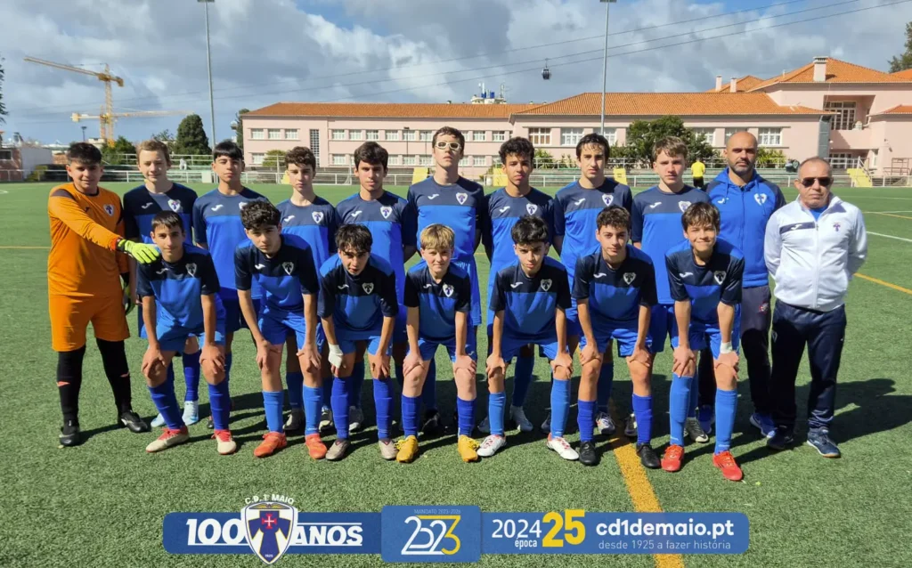 Iniciados SUB-15 do CD 1º de Maio na Taça da Madeira 2024/2025