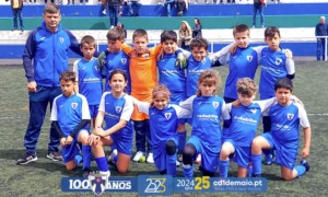 A nossa equipa de Benjamins SUB-10 na Sua Deslocação a Machico
