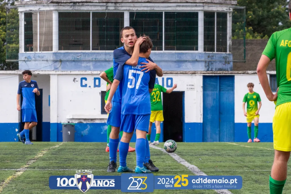 Rodrigo o Autor do golo do cd 1º de Maio