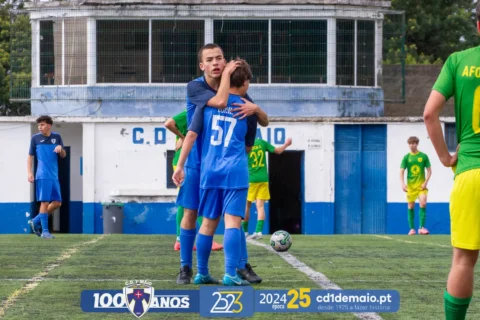Rodrigo o Autor do golo do cd 1º de Maio