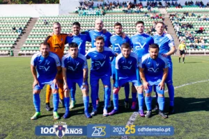 Empate dos Seniores do CD 1º de Maio em casa do SC Santacruzense
