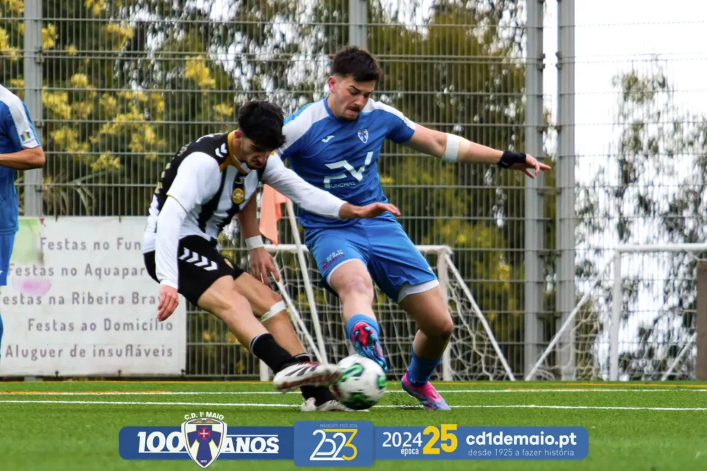 Vitória do CD 1º de Maio frente ao CD Nacional por 3-1