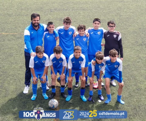 Vitória dos Infantis SUB-13 frente ao CF Canical
