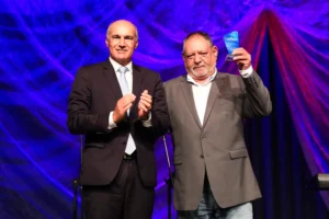 Homenageado Heliodoro Caldeira