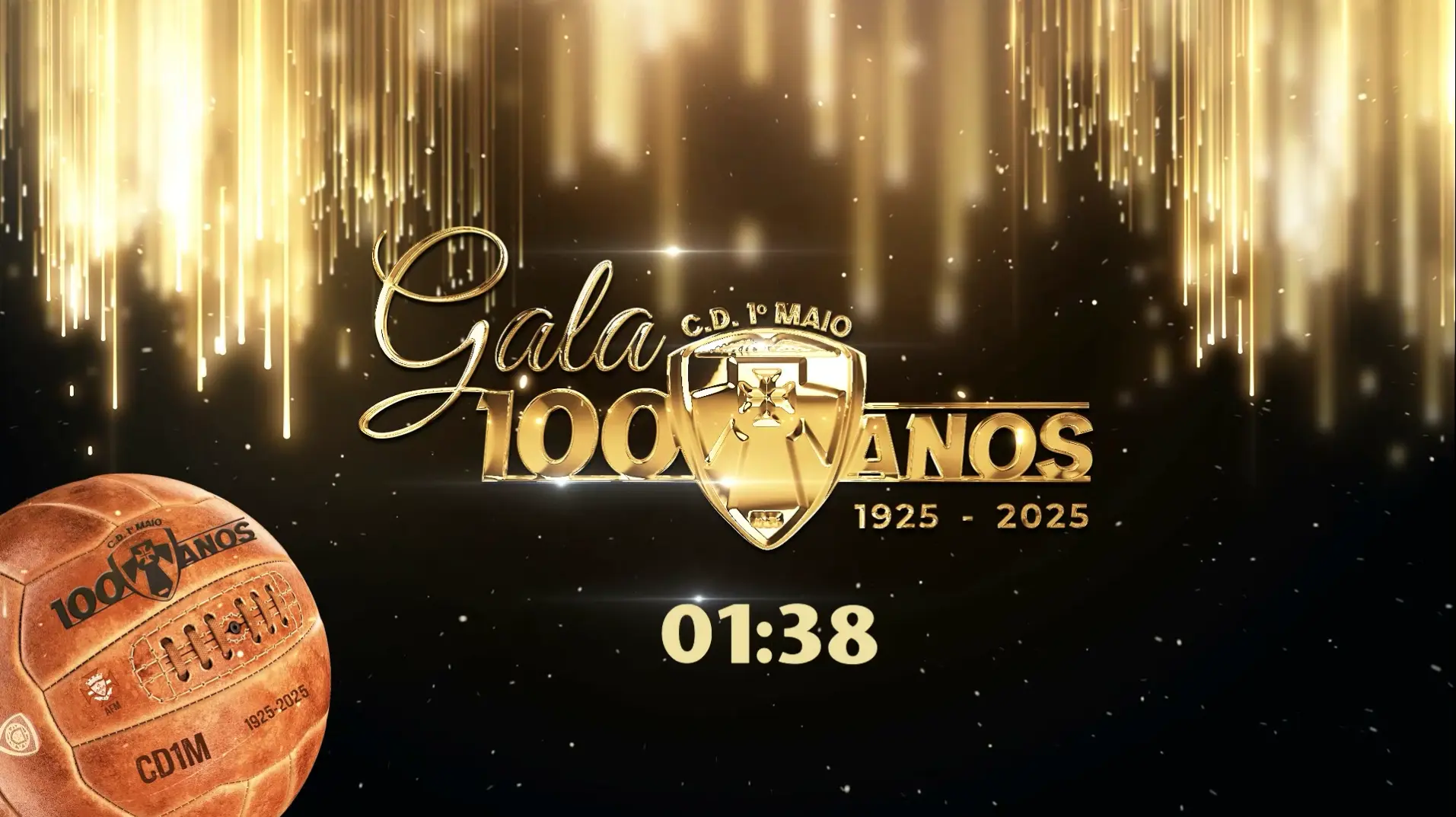 Transmissão da Gala dos 100 Anos pela Minhaterra TV
