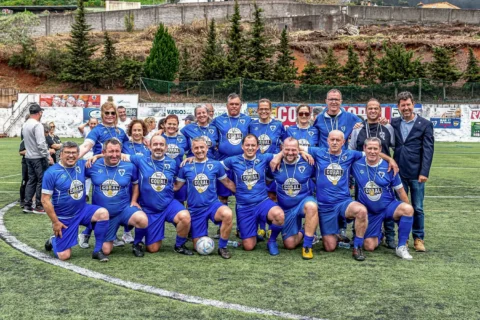 Equipas do CD 1º de Maio no Walking Football Madeira League 2025