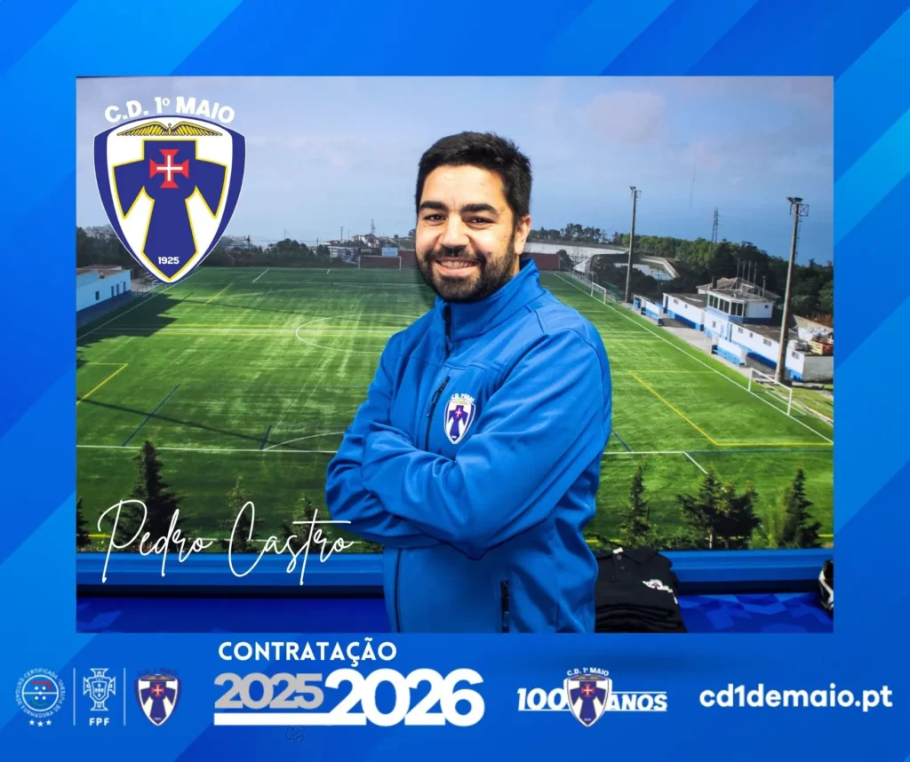 Contratação do Treinador Adjunto Pedro Castro época 2025-2026