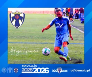 Renovação do defesa Hugo Gouveia