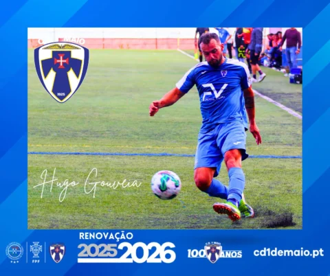 Renovação do defesa Hugo Gouveia