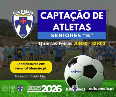 Scooting Captação de Atletas para os Senioers B epoca 2025-2026