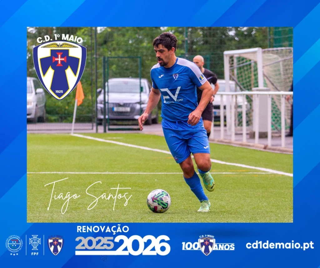 Tiago Santos Renovação do Extremo para a época 2024-2025