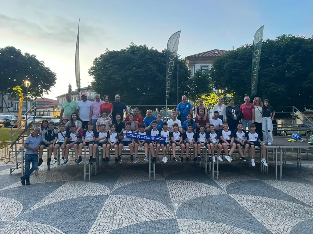 Equipa SUB-12 no Torneio UnderCup em Monção 2025